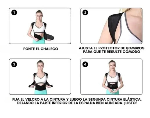 Corrector de Postura Pro ¡Tu camino hacia una vida con movimiento!