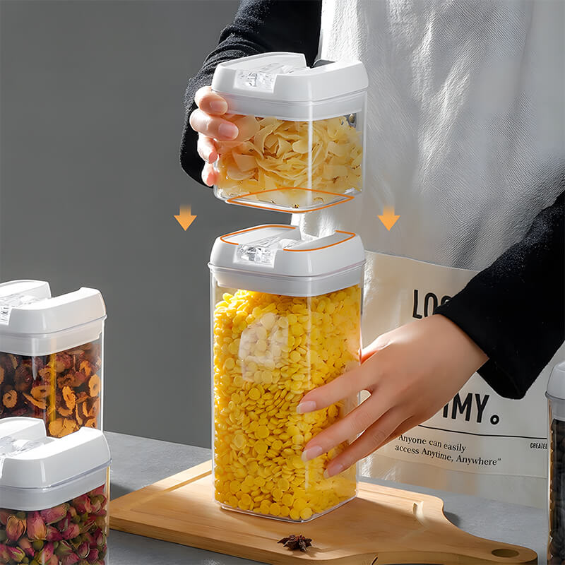 7 Contenedores herméticos de cocina ¡Organiza y transforma tu espacio! 🏠✨