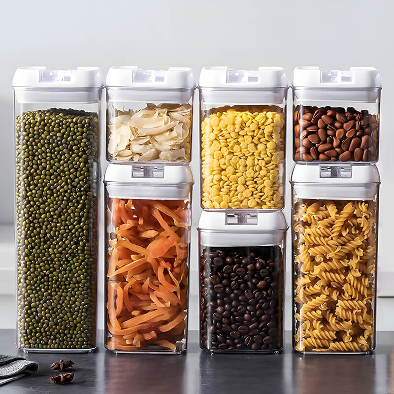 7 Contenedores herméticos de cocina ¡Organiza y transforma tu espacio! 🏠✨